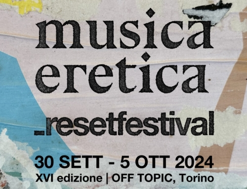 _resetfestival: Torino, 30 settembre – 5 ottobre 2024